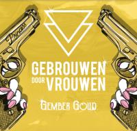 Gebrouwen door Vrouwen Gember Goud logo